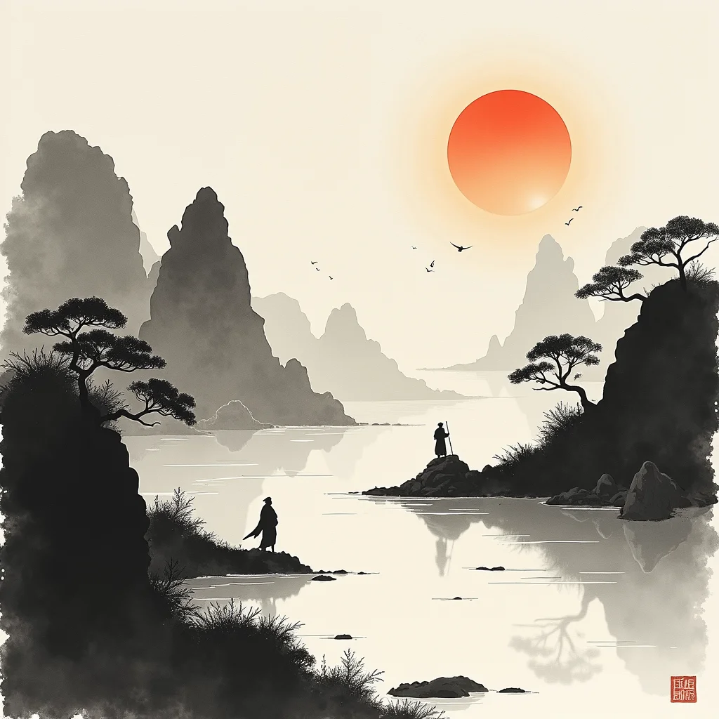 Chinese Ink Painting