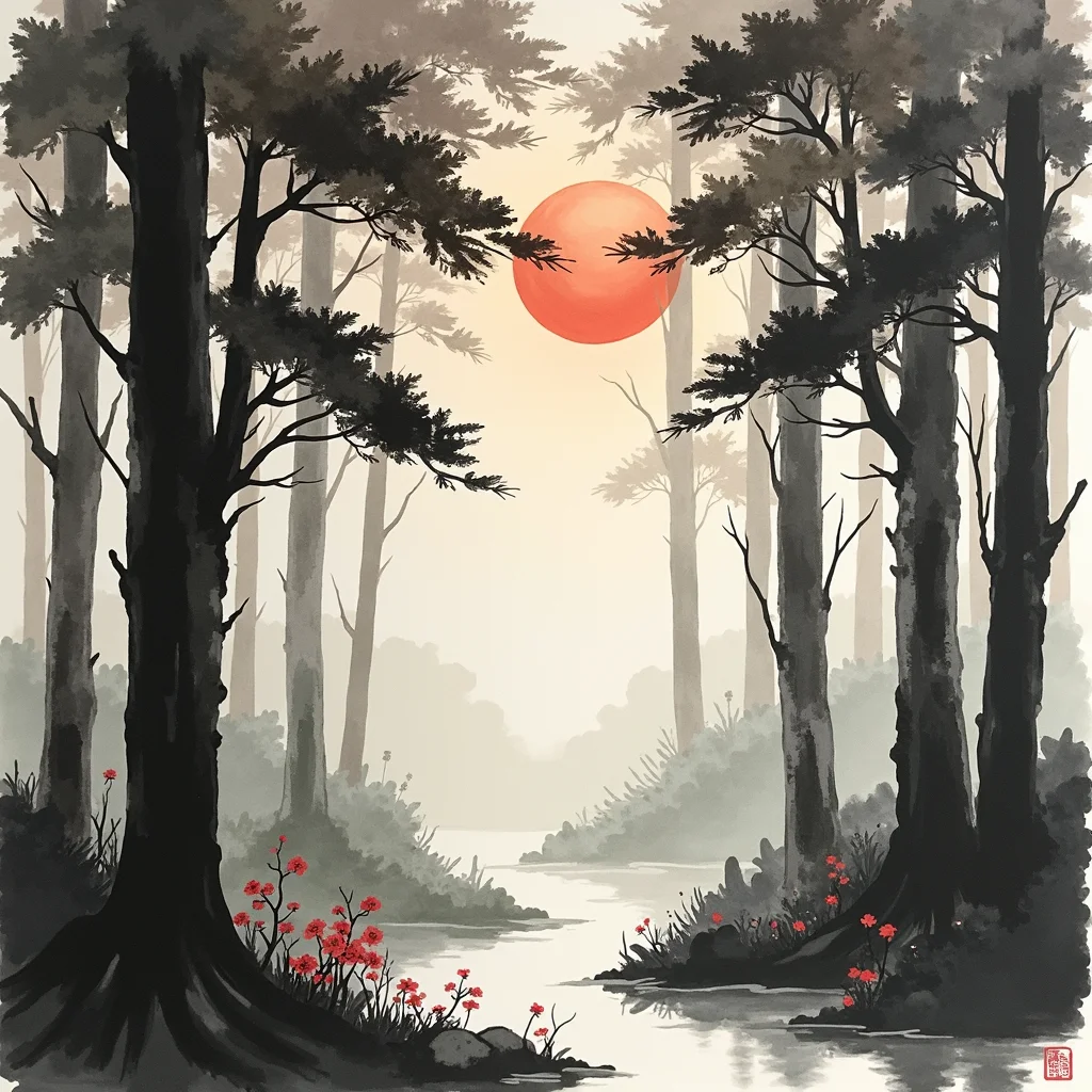Chinese Ink Painting