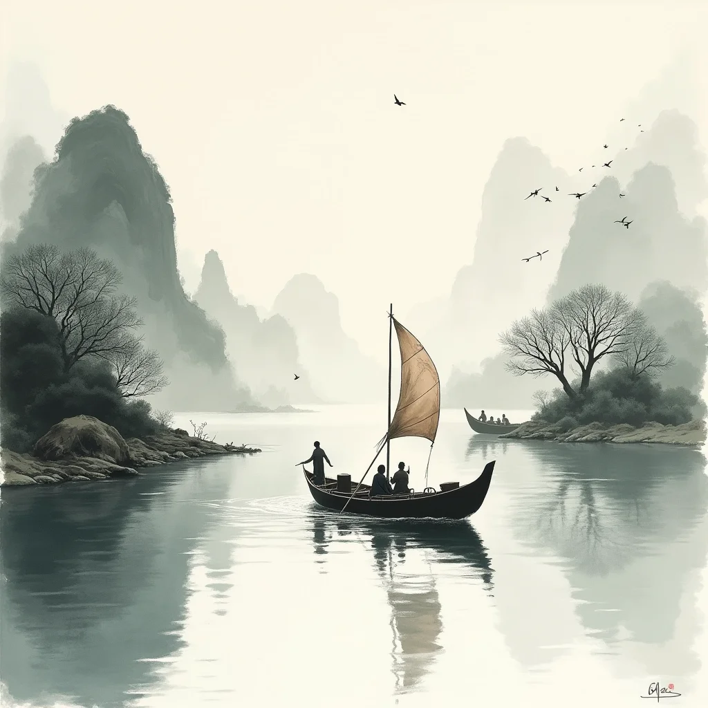 Chinese Ink Painting